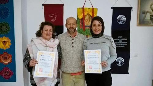 Entrega de diplomas reiki